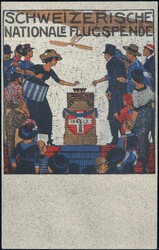 1913, offiz. Karte Nr. 1, ungebraucht, 250.-Automatically generated ...