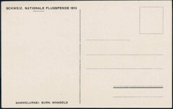 1913, offiz. Karte Nr. 1, ungebraucht, 250.-Automatically generated ...