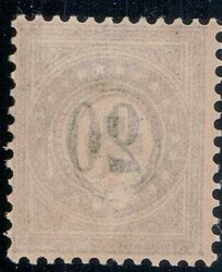 20c blau/dunkelblau, Type I, 330.-Automatically generated translation ...