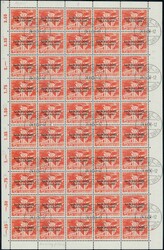 Genfer Ämter, Posten in Mappe, dabei Bogen mit Aufdruckabarten, ...