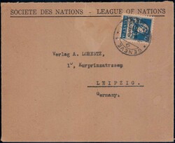 Genfer Ämter, Lot von 6 Belegen, zusätzlich 5 weitere Briefe wie ...