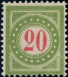 20c grasgrün, Befund Eichele, 175.-Automatically generated ...