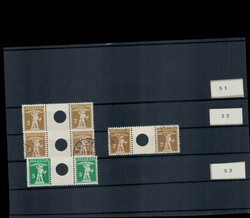 Zwischensstege, gutes Lot auf EinsteckkartenAutomatically generated ...