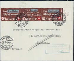 1942, Altstoff, toller Posten auf 23 grossen Einsteckkarten, dabei ...