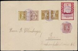 1913, Vorläufer Bern, nach rechts verzähnt auf sauberem Brief mit ...