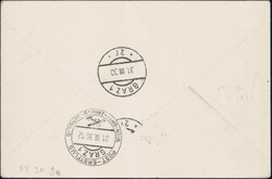 1930, OALAG-Erstflug Wien-Graz, nur 20 Belege geflogen, SLH 250 ...