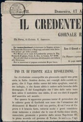 Italien-Provisiorium 1862, 2Rp grau, vertikal zusammenhängend mit ...