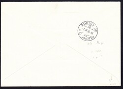 1950, Vorgedruckter R-Brief aus Genf. Mischfrankatur aus 4 10Rp ...