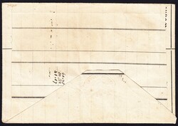 1851 2 1/2 Rp Poste Locale 2 waagrechte Paare, Typen 15-16 und 14-15 ...