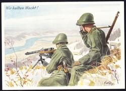 1917 Militärschulen. Schiess-Schule Wallenstadt, 2 verschiedene ...