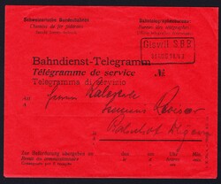 5655: Suisse - Telegraph stamps