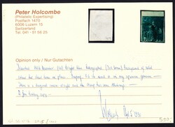 1856 Trinidad SG.16 gestempelt (1d). 3. Ausgabbe helle Stelle im ...