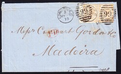 2865140: Grossbritannien 1854-70 Line Engraved gezähnt