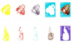 993830: Topographie, Europe, philatélie