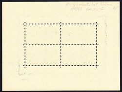 1945 Schloss von Lissabon, Block 10, postfrischAutomatically ...