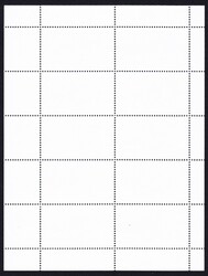 2001 Indisches Panzernashorn, vollständiger Kleinbogen von 10 Marken ...