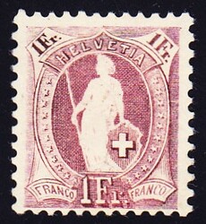 5655147: Schweiz Stehende Helvetia