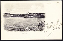 1903/1904 Einzelfrankatur 3 ch. auf AK (Bushire). Ab "ENZELI" nach ...