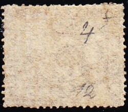 1865 6d violetlila mit Originalgummi, sauber