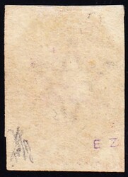 1859 4d dull rose, imperf. cancalled by oval bars in black. Three ...