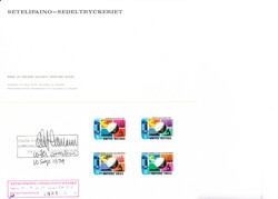 1974/75, Friedliche Nutzung des Weltraums (Nachrichtensatelit). ...