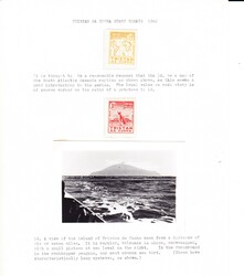 1946 Tristan da Cuna, ungezähnte Essais 9 verschiedene Werte auf ...