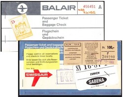 5659: Schweiz Flugpostmarken - Stempelmarken