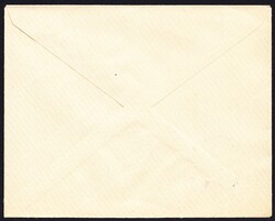1922 3 Rp rosabraun, Tell Knabe, im 4er Block auf kleinem Brief mit ...