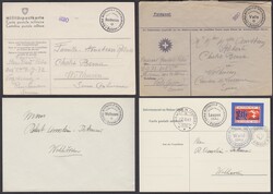 724030: Internment Camp Mail - Cancellations and seals