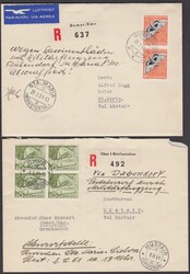 5659: Suiza Sellos de correo aéreo - Documents