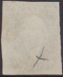 1851 Washington Stamp in mint condition no gum. Good cut condition
