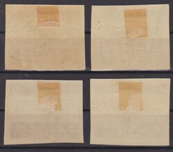 1920 EPIRUS Epeiros Greece, Unofficial issue, tax taxe revenue, 4 ...