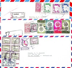 1953-1979 Über 200 Belege im Längsformat. Korrespondenz in die ...