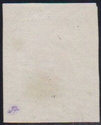 1850 Poste Locale mit Kreuzeinfassung. Weissrandig. Gut im Schnitt, ...