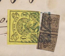 1853 Nov. 21 Braunschweig , Brief von WALKENRIED nach HASSELFELDE mit ...