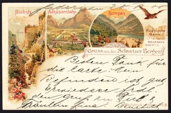 5655060: Canton Graubunden - Picture postcards