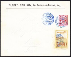 5659: Marque de post pour le vol Suisse - Airmail stamps