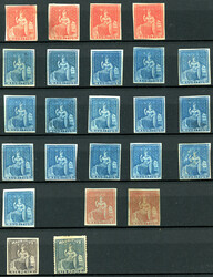 Duplicates Mauritius and Latin-America in a stockbook