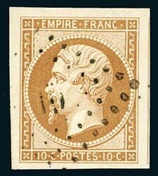 N°13B, Lot de 2 exemplaires choisis TB (Estimate 40€)