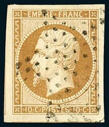 N°13B, Lot de 2 exemplaires choisis TB (Estimate 40€)