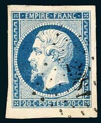 N°14B bas de feuille OB PC 2981 (33, St André-de-Sagonis) Superbe ...