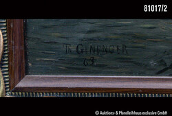 Theodor Genenger (tätig um 1850-1873), Küstenlandschaft im ...