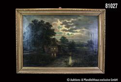 Karl Julius Rose (1828 Königsbrück/Dresden - 1911 München) Mühle ...