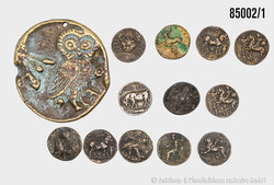 Konvolut Griechenland Tetradrachme 12 Münzen Durchmesser jeweils ca. ...
