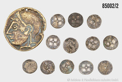 Konvolut Griechenland Tetradrachme 12 Münzen Durchmesser jeweils ca. ...