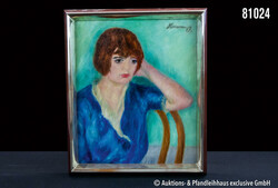 Eugen Hamm (1885 Apolda - Berlin-Schöneberg 1930) "Rothaariges ...