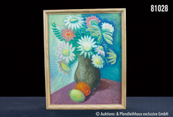 Will Küpper Stillleben mit Zitrone und Orange, Öl auf Leinwand auf ...