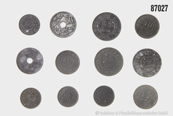 Belgien Kaiserreich 1914-18 deutsche Besetzung, Konvolut von 12 ...