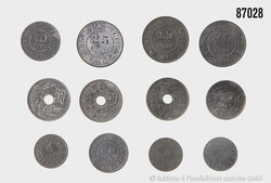 Belgien Kaiserreich 1914-18 deutsche Besetzung, Konvolut von 12 ...