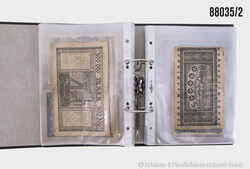 Konvolut Geldscheine / Notgeldscheine, insg. ca. 82 Banknoten von 100 ...